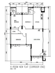 Blk 401 Harmony View (Hougang), HDB 4 Rooms #593249401